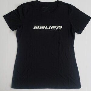 BAUER GRAPHIC SHORT SLEEVE CREW TEE SHIRT - WOMENS L